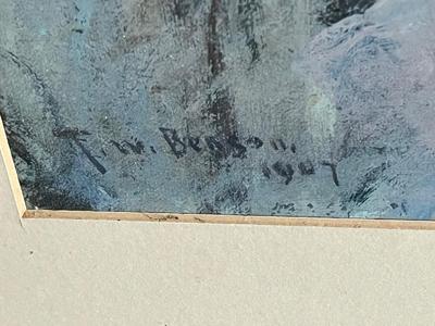LOT 97L: Renoir and More - Three Framed Pieces of Wall Art