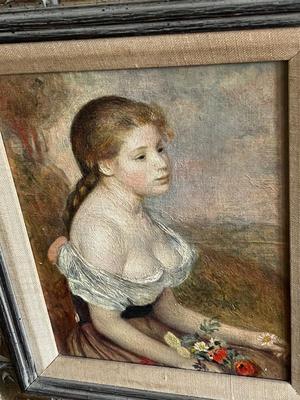LOT 97L: Renoir and More - Three Framed Pieces of Wall Art