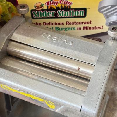 LOT 103K: Kitchen Collection: Bella Deep Fryer, Oneida Spring Form Cake Pan Set, Pasta Express & More
