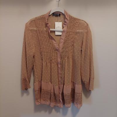 Anthropologie Flowy Tops Size Small Medium (PBC-BBL)