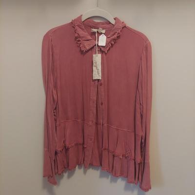Anthropologie Flowy Tops Size Small Medium (PBC-BBL)