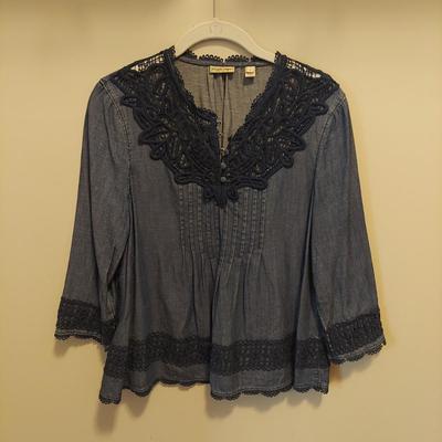 Chambray Blue Tops Small/Medium (PBC-BBL)