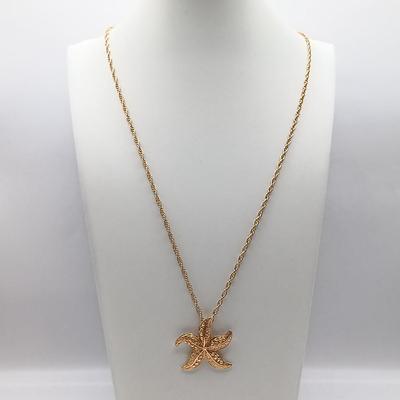LOT 6: Collection of Gold-Tone Necklaces, Earrings and Sarah Coventry Pendant