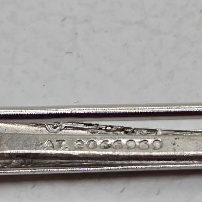 LOT 32: Variety of Silver-tone Pins and Brooches
