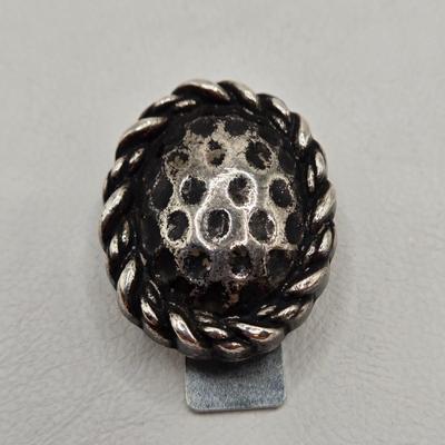 LOT 32: Variety of Silver-tone Pins and Brooches