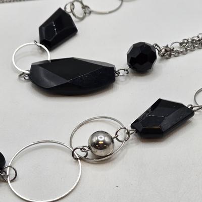 LOT 43: Multiple Necklaces and Earrings