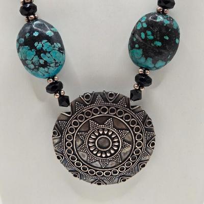 LOT 43: Multiple Necklaces and Earrings