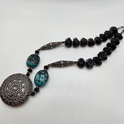 LOT 43: Multiple Necklaces and Earrings
