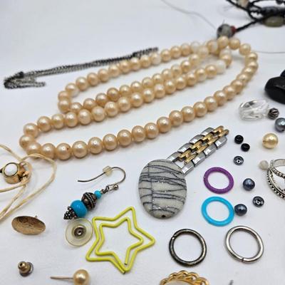 LOT 46: Craft Lot/ All Kinds of Odds and Ends to Use in Craft Projects