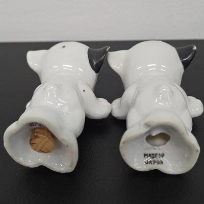 LOT 49: Fiesta Ware Bowl and Gravy Boat, Vintage Bonzo Salt & Pepper Shakers & More