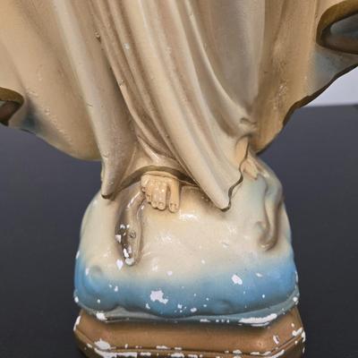 LOT 50: Statue of the Virgin Mary