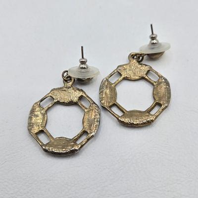 LOT 60: Variety of Rings and Earrings Including One Pair of Clip Earrings