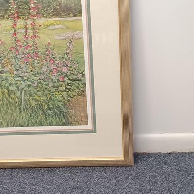 LOT 66: Framed E. Joseph Fontaine Print 2-1/2ft x 3ft
