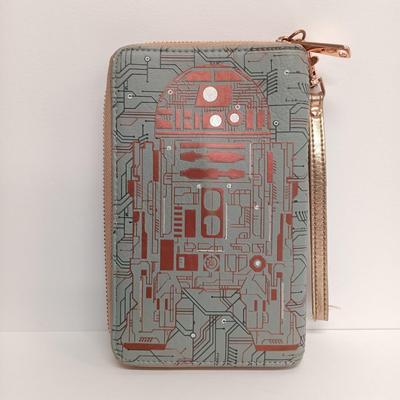 LOT 72: Star Wars Galaxy's Edge Droid Depot BB-8/R2-D2 Wallet, WDCC Disney Classic Collection Pins & Mickey Mouse Glove Coaster