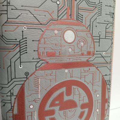 LOT 72: Star Wars Galaxy's Edge Droid Depot BB-8/R2-D2 Wallet, WDCC Disney Classic Collection Pins & Mickey Mouse Glove Coaster