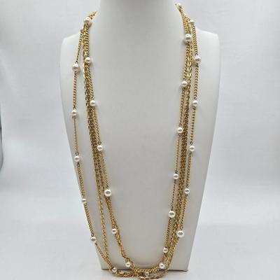 LOT 80: Variety of Necklaces and Bracelets Including Declaration of Independence Pendant and One Pair of Earrings