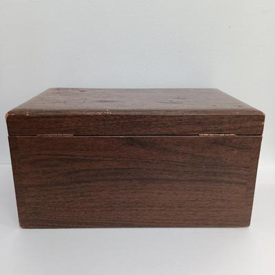 LOT 99: Vintage Jewelry Box with Jewelry for Craft and Repair