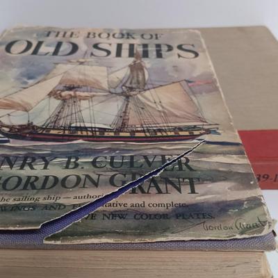 LOT 103: The Book of Old Ships 1935, The Picture History of World War II 1946 & More