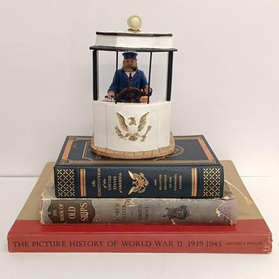 LOT 103: The Book of Old Ships 1935, The Picture History of World War II 1946 & More