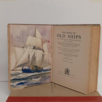 LOT 103: The Book of Old Ships 1935, The Picture History of World War II 1946 & More
