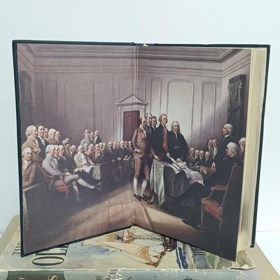LOT 103: The Book of Old Ships 1935, The Picture History of World War II 1946 & More
