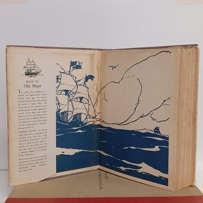 LOT 103: The Book of Old Ships 1935, The Picture History of World War II 1946 & More