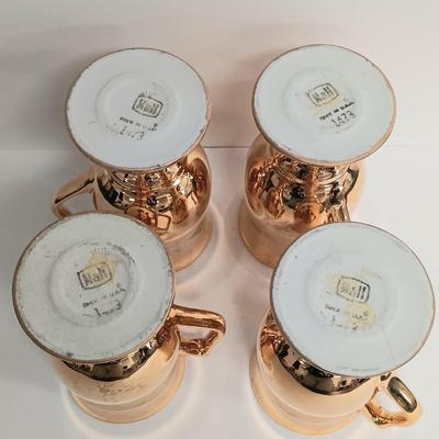 LOT 105: Seyei Fine China Diamond Pattern Plate, Hall Coffee Mugs & Starbucks Travel Mugs