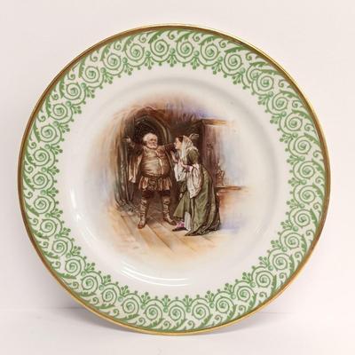 LOT 106: Harker Pottery Co. Colonial China with Limoges France Plates and Teacups