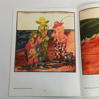LOT 108: Set of (4) Wonda Y. Hillard Art Prints with Art Book and Samuel R. Byrd Art Print