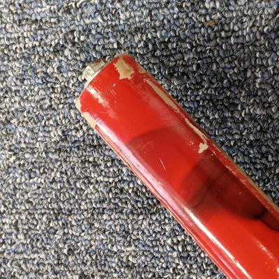 LOT 116: 3-Piece Red Katana Sword Set