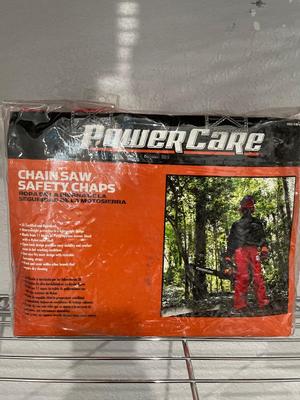 Chainsaw safety chaps NIB