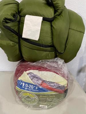 Two sleeping bags