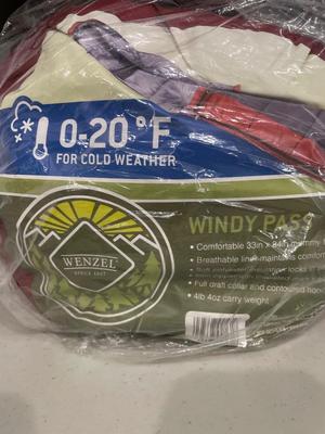 Two sleeping bags