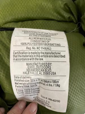 Two sleeping bags
