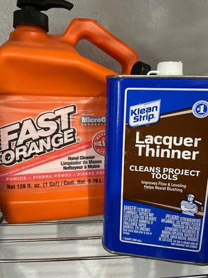Cleaning the household products