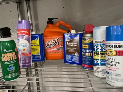 Cleaning the household products