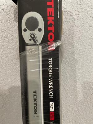 Tekton torque wrench1/2 inch