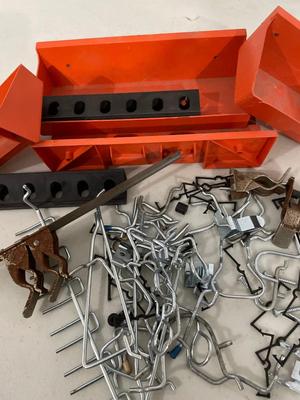 Peg board accessories