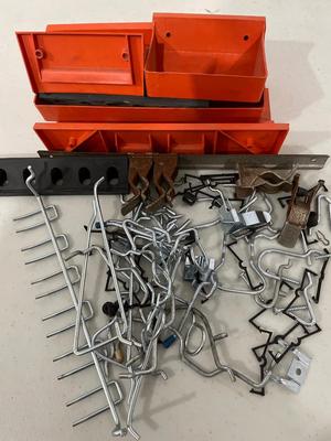 Peg board accessories