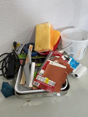 Painting supplies