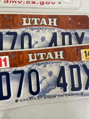License plates