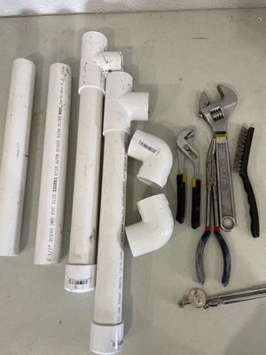Tools & pvc pipe