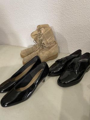 Ladies, army shoes