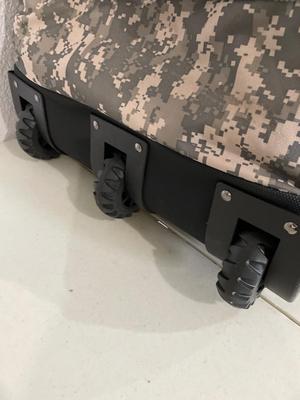 Wheeled, mini monster duffel