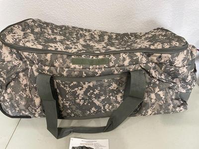 Wheeled, mini monster duffel