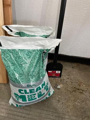 Ice melt and ice chopper