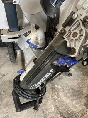 Kobalt chop saw with stand on wheels