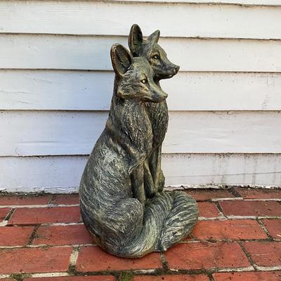 O547 Outdoor Fox Statue