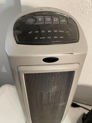 Lasko heater and Honeywell fan