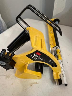 Tool bucket, six pack LED, recessed kit and 3M hand mask